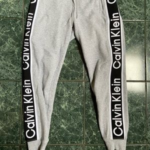 Calvin Klein gray joggers size S